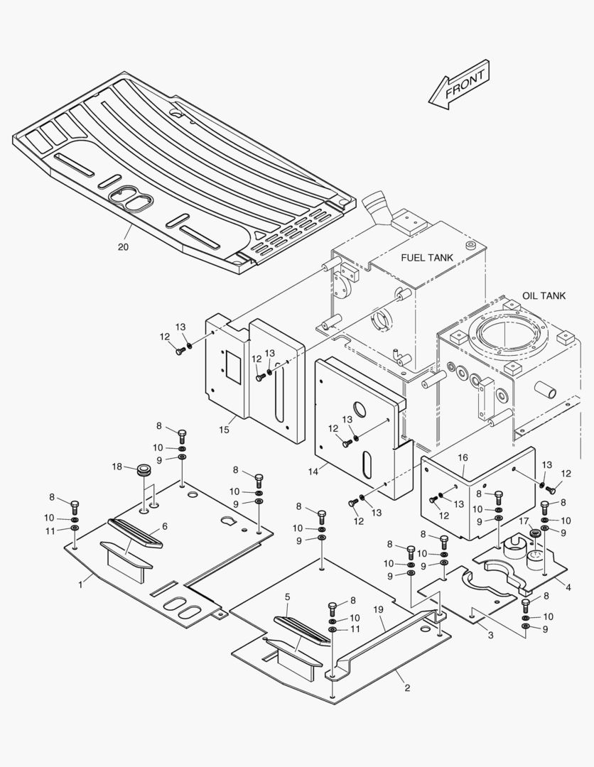ЛИСТ НАСТИЛА - КАБИНА