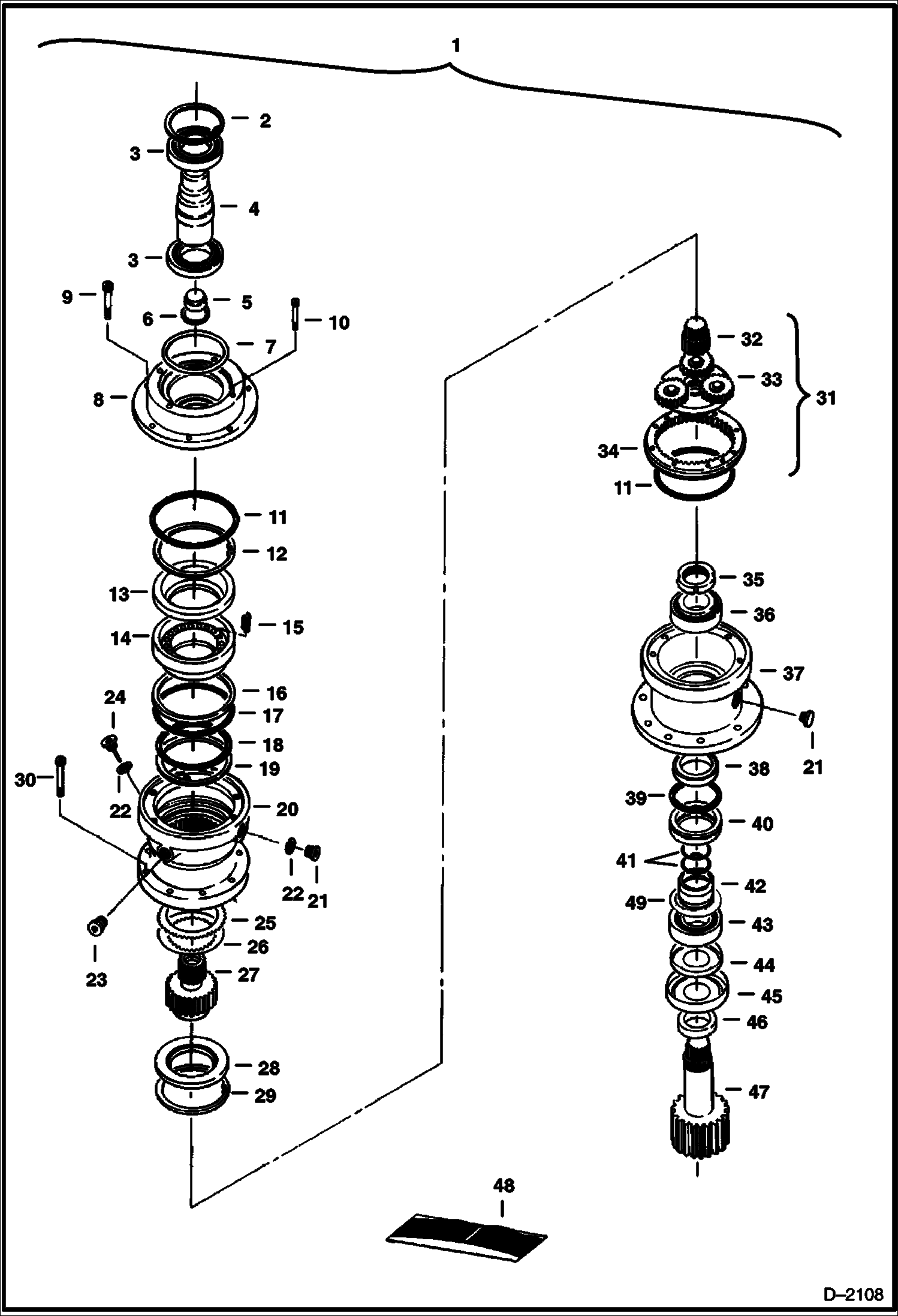 МЕХАНИЗМ ТРАНСМИССИИ С ТОРМОЗОМ - ОСНАЩЕНИЕ ДЛЯ ЭКСКАВАТОРОВ, ПРОДАЮЩИХСЯ НА СКАНДИНАВСКИХ СТРАНАХ