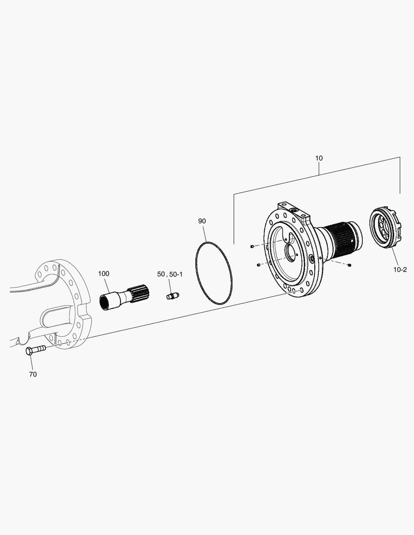 Спецтехника 4681 HUB CARRIER - REAR AXLE [11227~] - главное фото