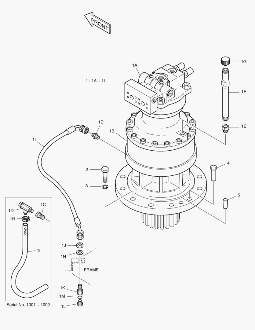 ПОВОРОТНОЕ УСТРОЙСТВО В СБОРЕ