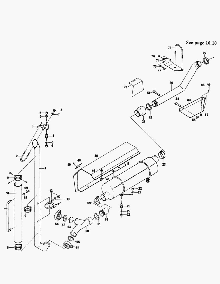 G015-1 EXHAUST SYSTEM