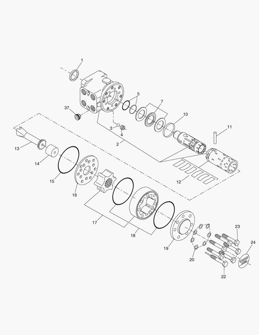 G190-270 ORBITROL,EXPLODED