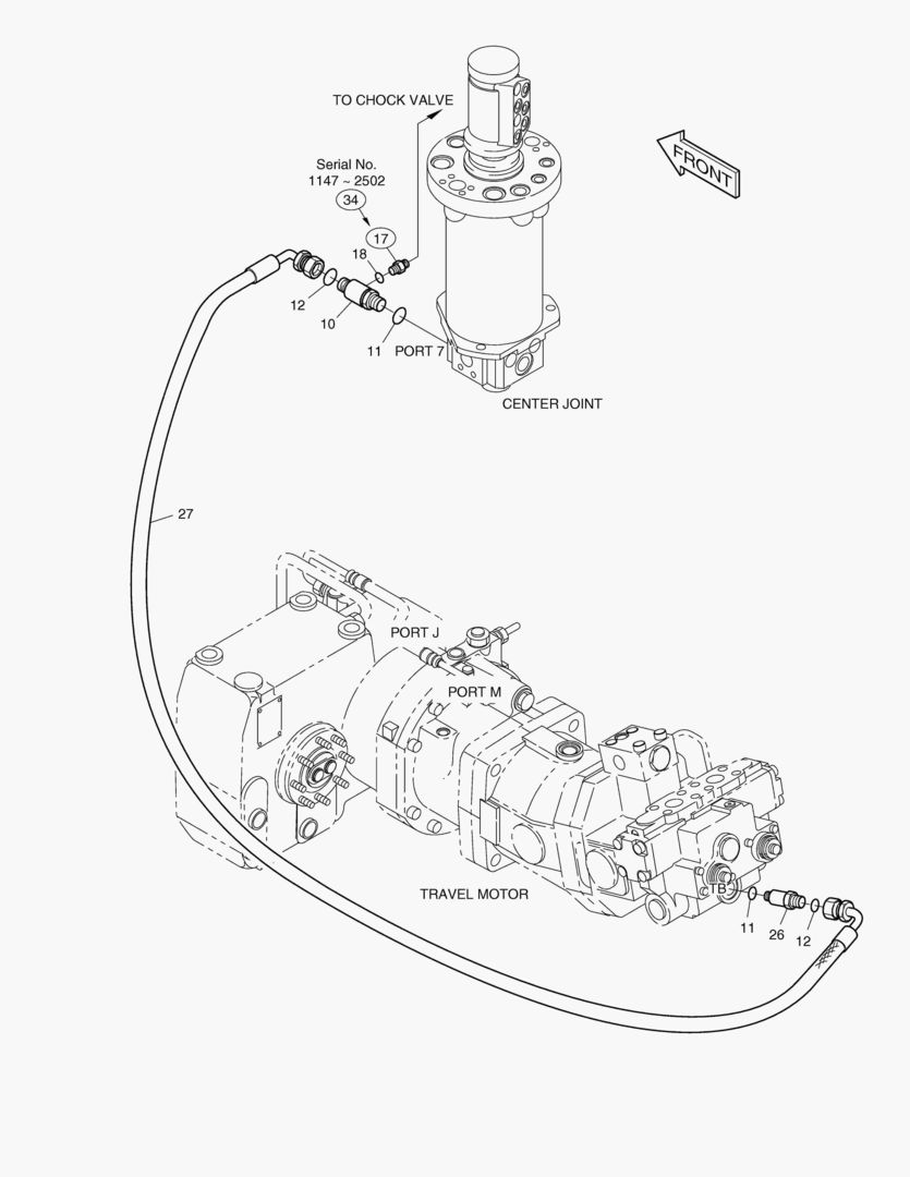 Спецтехника 2210 PROPELLING PIPING(3)-MAKE-UP [1147~]