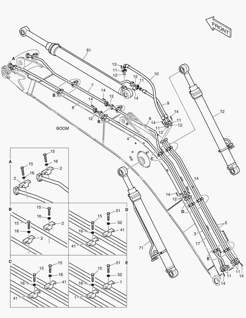ГИДРОСИСТЕМА СТРЕЛЫ