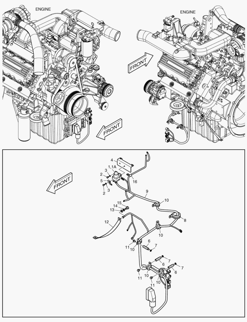 Схема 1760 ELECTRIC PARTS - ENGINE [5001~10053]