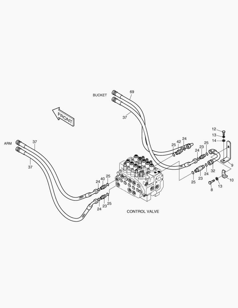 ГЛАВНАЯ МАГИСТРАЛЬ(5)-РУКОЯТЬ КОВША