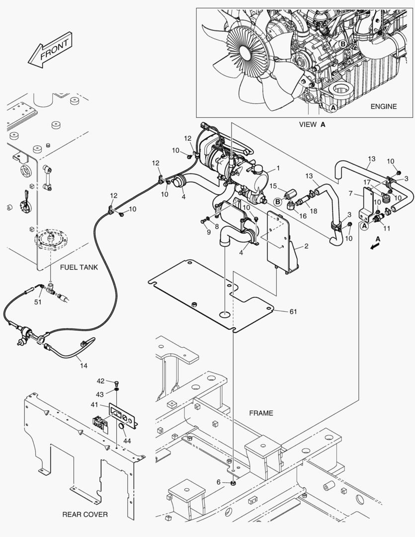 МОНТАЖ ДИЗЕЛЬНОГО НАГРЕВАТЕЛЯ