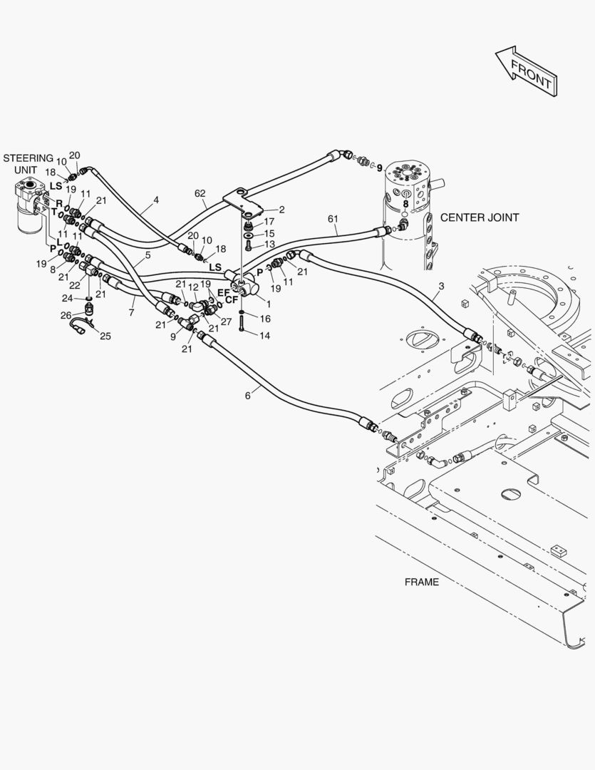 ПАТРУБКИ РУЛЕВОГО УПРАВЛЕНИЯ(2)