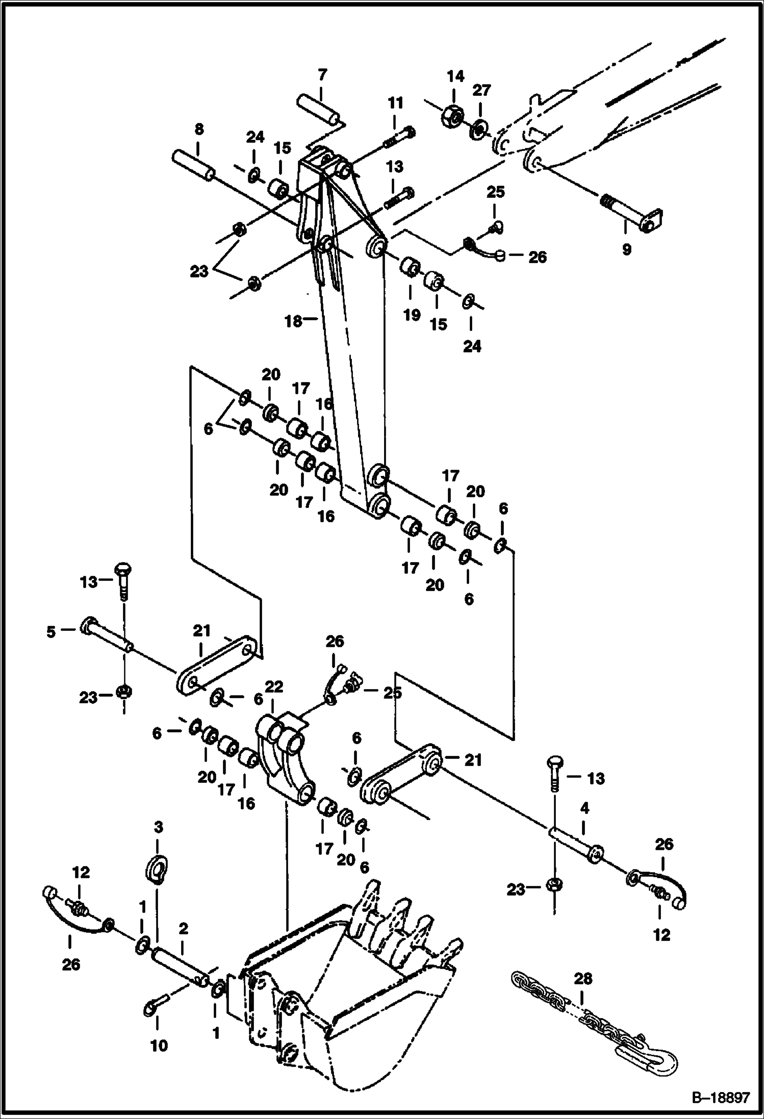 РУКОЯТЬ И СЕРЬГА КОВША