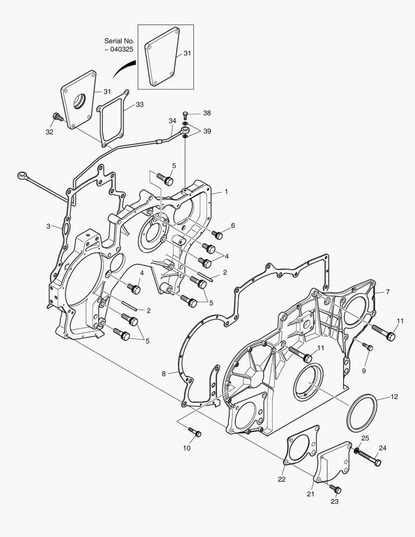 КАРТЕР РАСПРЕДЕЛИТЕЛЬНЫХ ШЕСТЕРЕН