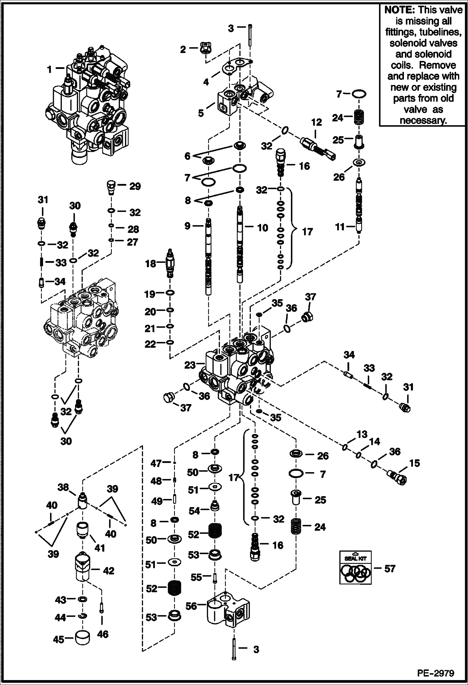 ГИДРАВЛИЧЕСКИЙ РЕГУЛИРУЮЩИЙ КЛАПАН (БЛОКИРАТОР КАТУШКИ) (РЕЗЕРВНЫЙ КЛАПАН) (СЕРИЙНЫЙ НОМЕР A02011001 - A02059999)