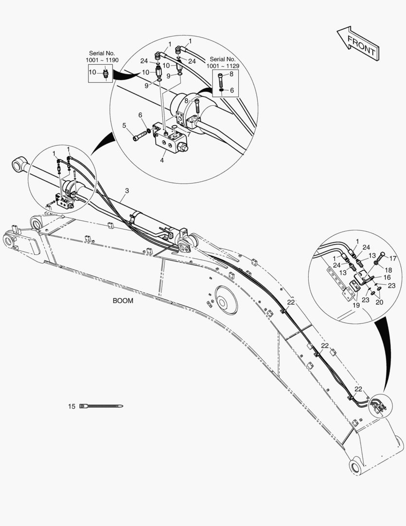 ГИДРОСИСТЕМА РУКОЯТИ-ГИДРОЗАМОК