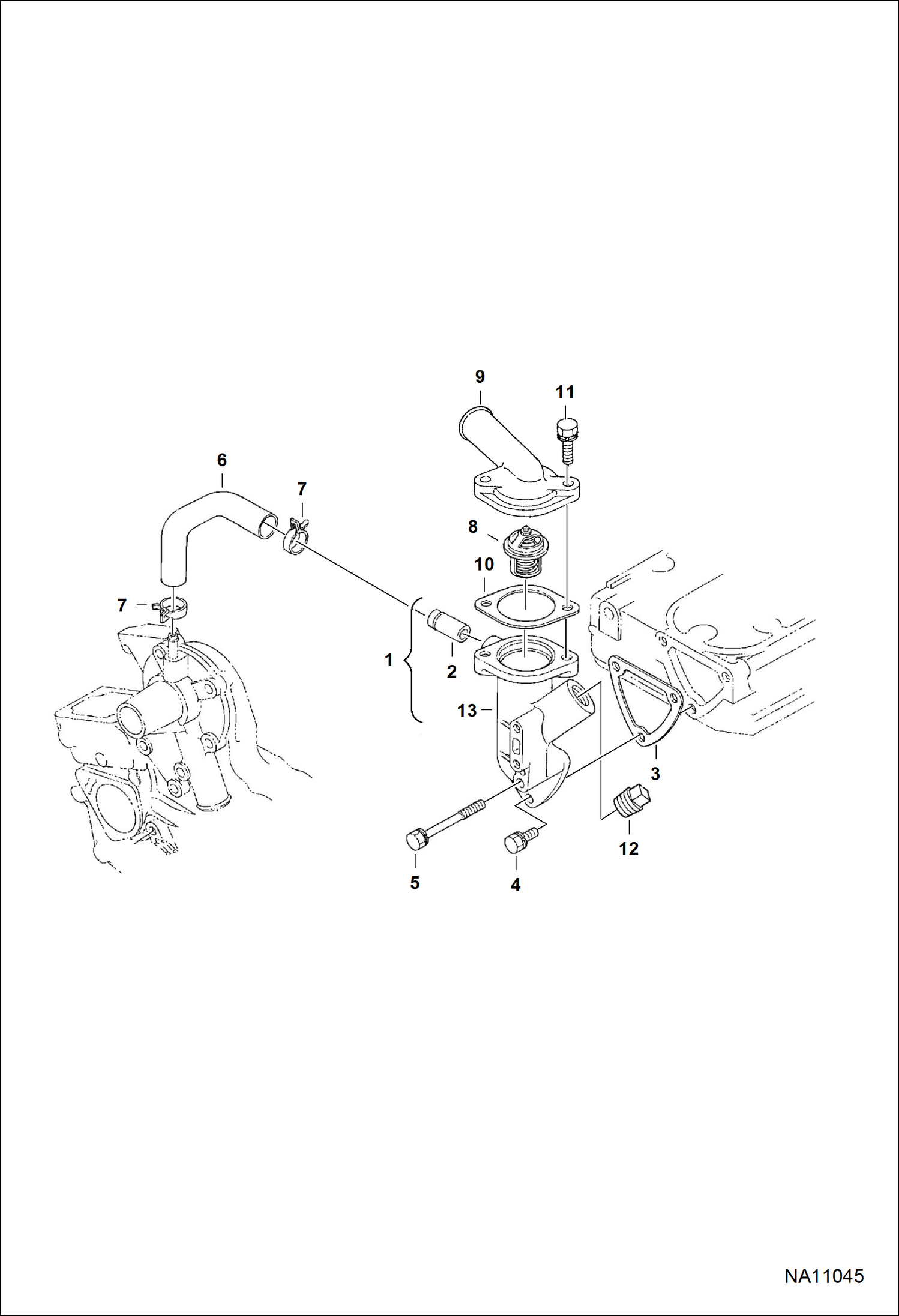 ВОДЯНОЙ ФЛАНЕЦ И ТЕРМОСТАТ