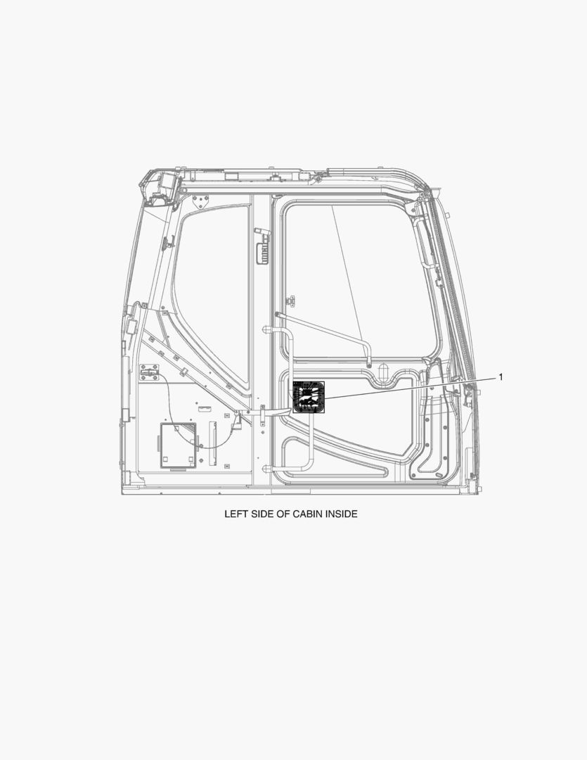 Спецтехника 5440 DECAL - LUBRICATION(EUROPE) [10099~]