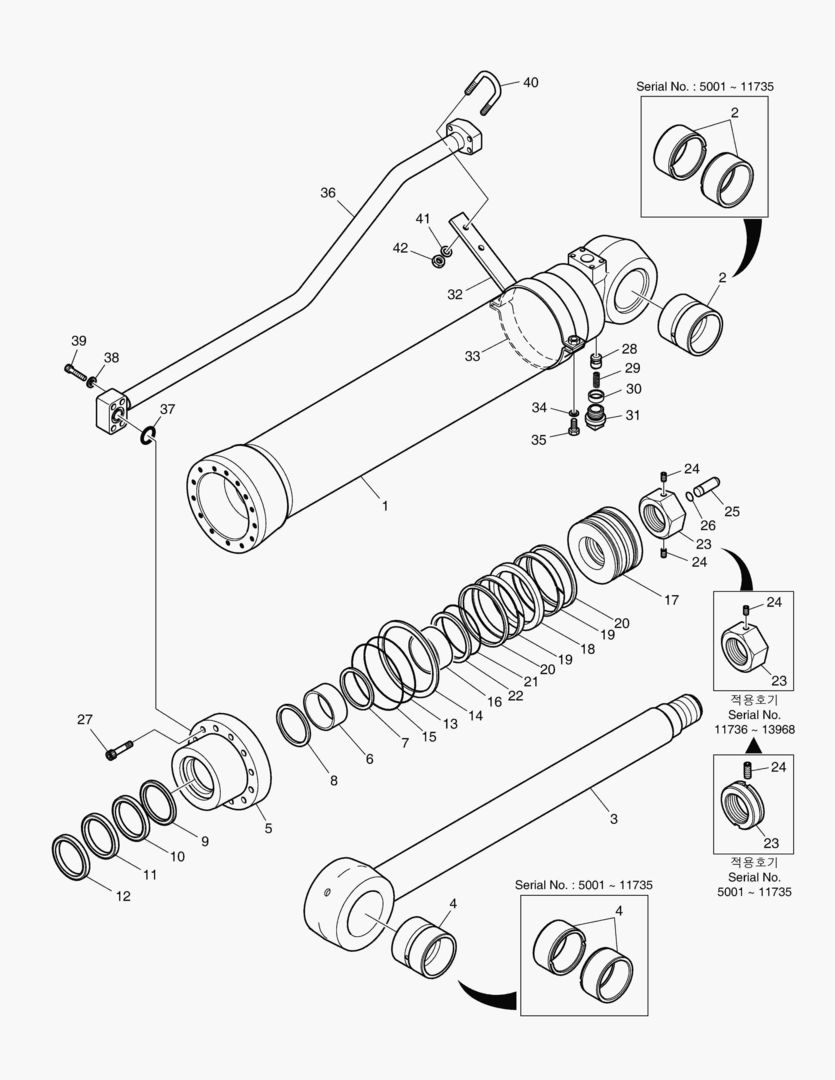 4250 ARM CYLINDER [5001~18443]