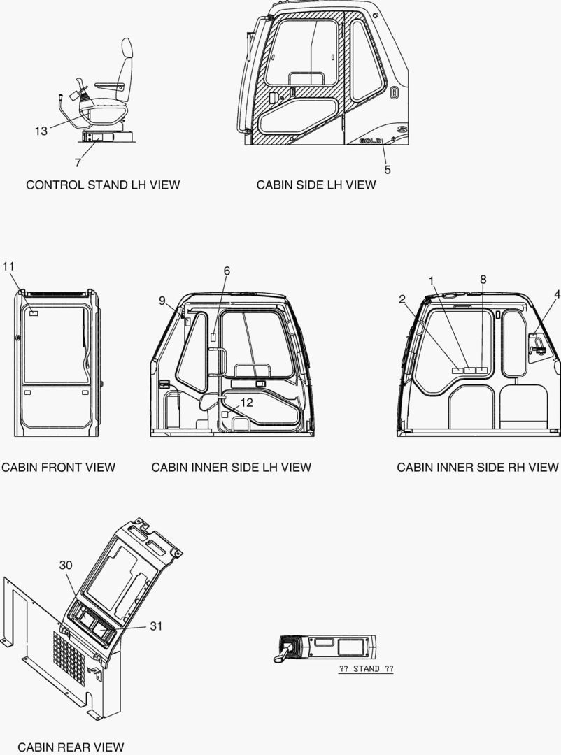 ТАБЛИЧКА С НАЗВАНИЕМ КАБИНЫ - ИНДИЯ