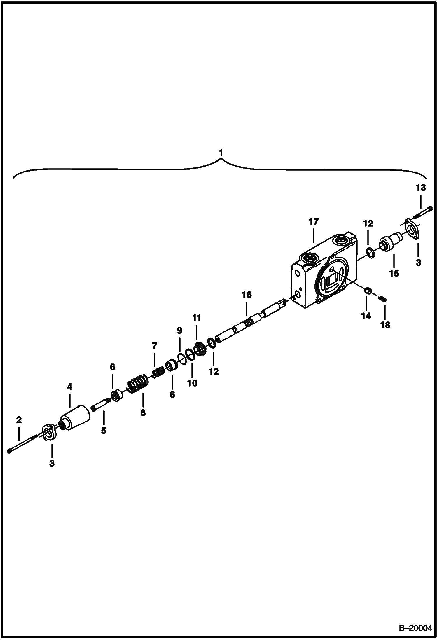 СЕКЦИЯ РАСПРЕДЕЛИТЕЛЯ (СТРЕЛА, КОВШ И РУКОЯТЬ) (СЕРИЙНЫЙ НОМЕР 511820520 И ВЫШЕ)