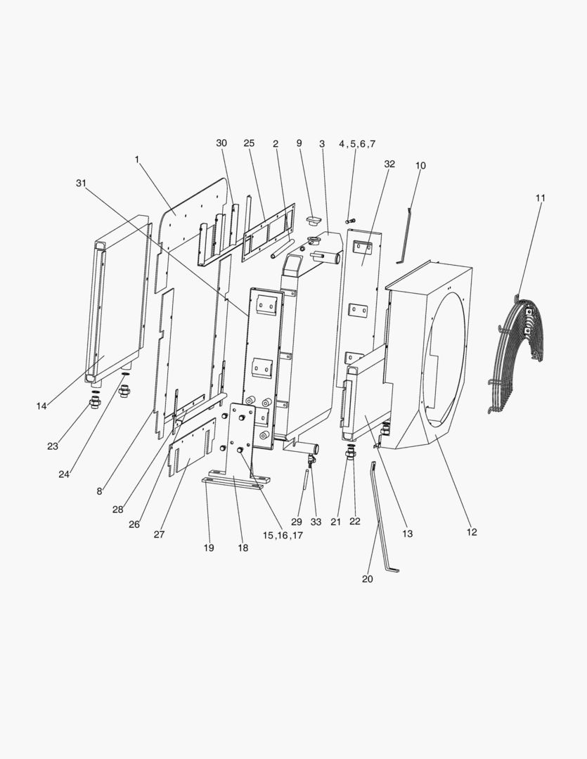 Спецтехника 1305 RADIATOR [10241~10552]