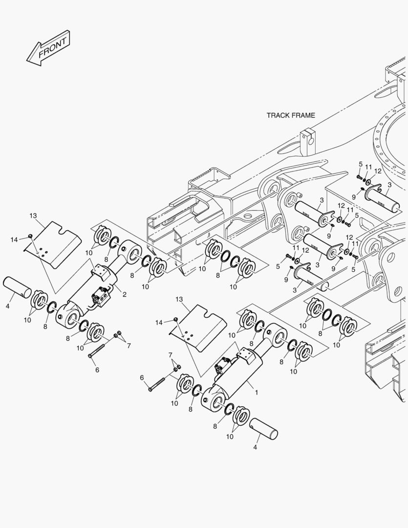МОНТАЖ БУЛЬДОЗЕРА
