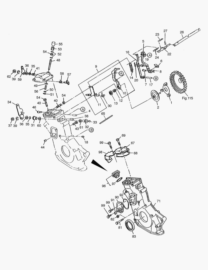 103 TIMING GEAR CASE [20001~20575]