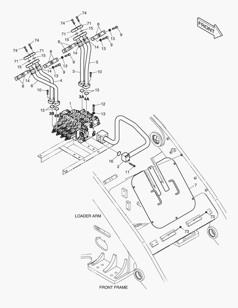 РЕКУЛИРУЮЩИЙ КЛАПАН ТРУБОПРОВОДА - 4 КАТУШКИ