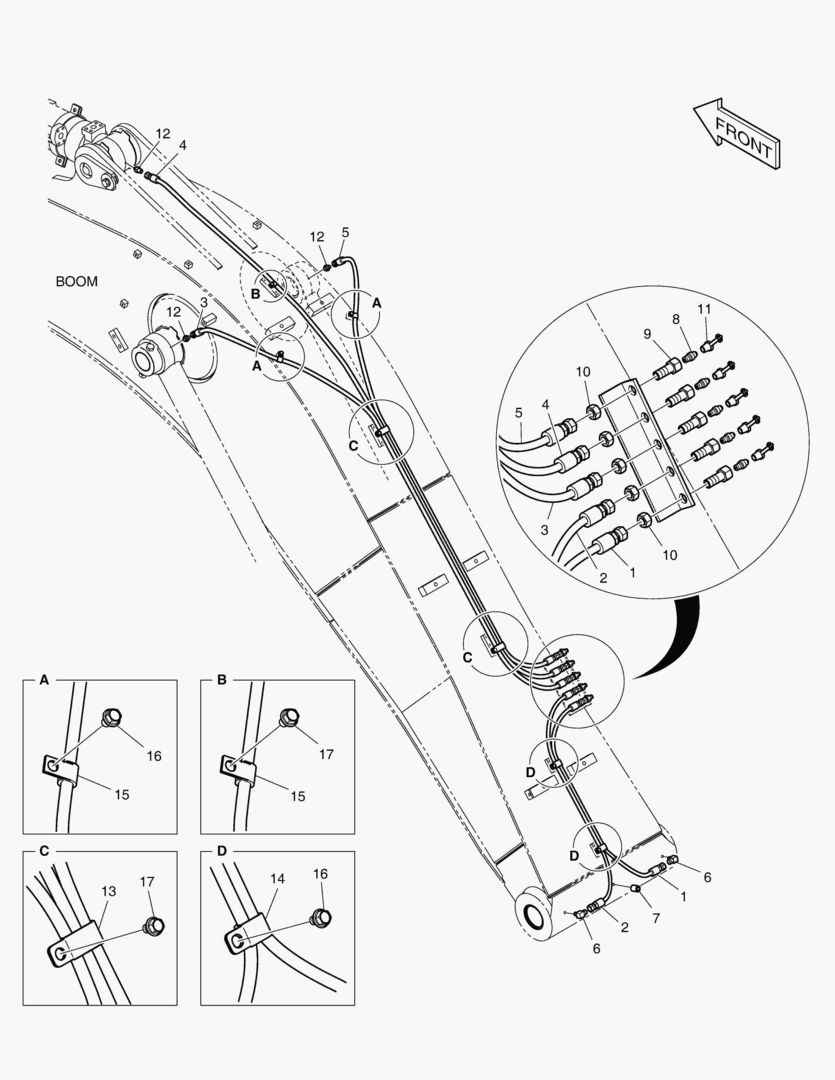 ТРУБОПРОВОД СМАЗОЧНОЙ СИСТЕМЫ