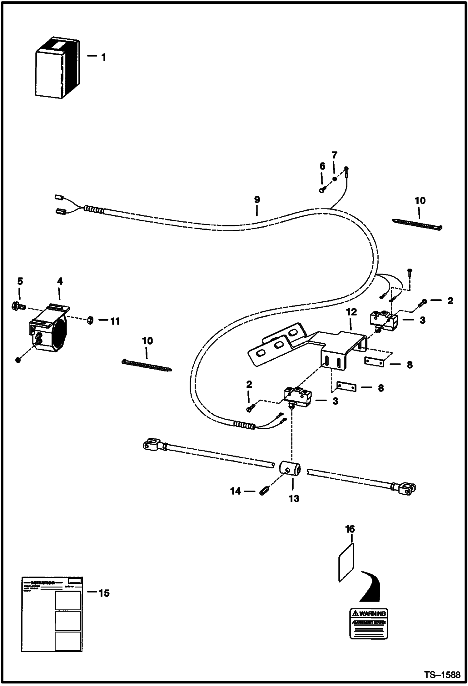 КОМПЛЕКТ СИГНАЛА ЗАДНЕГО ХОДА