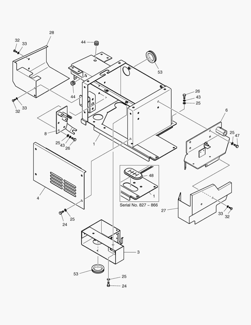 1372 SEAT PLATE [827~]