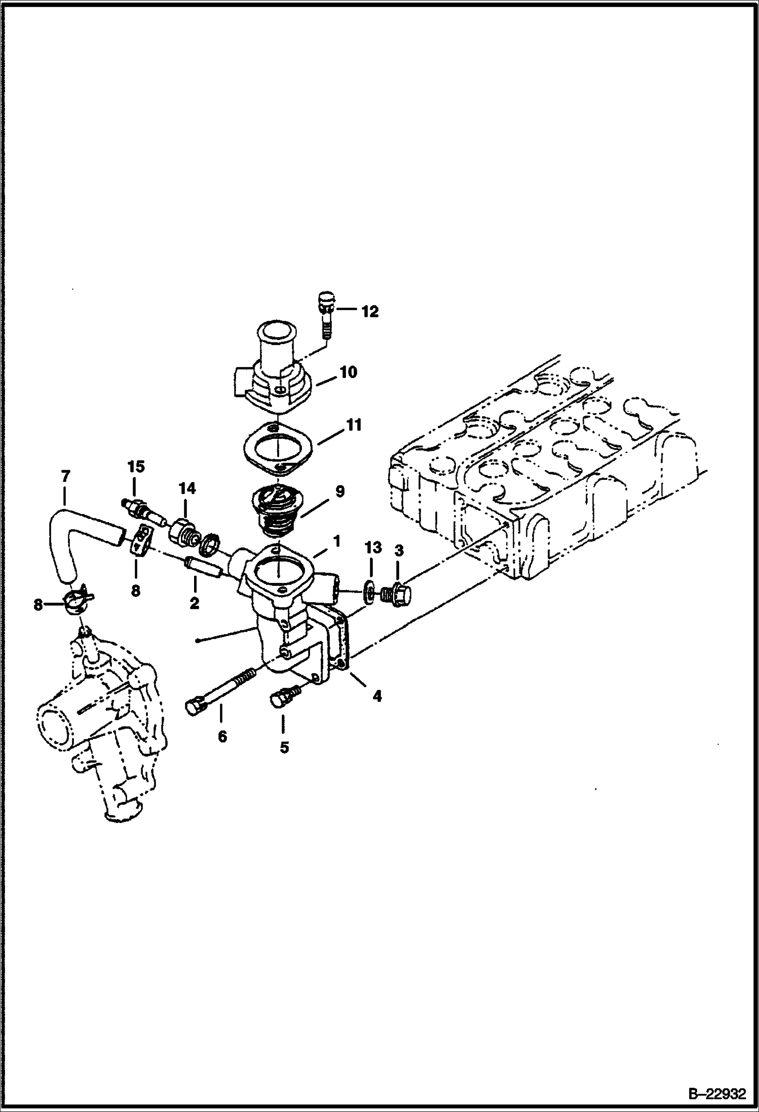ВОДЯНОЙ ФЛАНЕЦ И ТЕРМОСТАТ