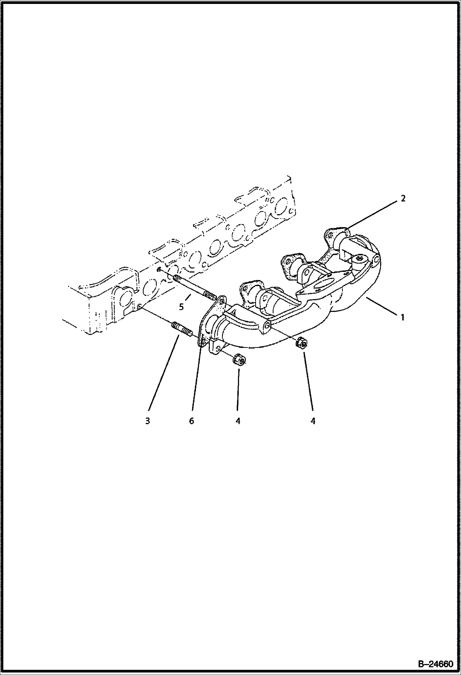 ВЫХЛОПНОЙ ТРУБОПРОВОД ДВИГАТЕЛЯ