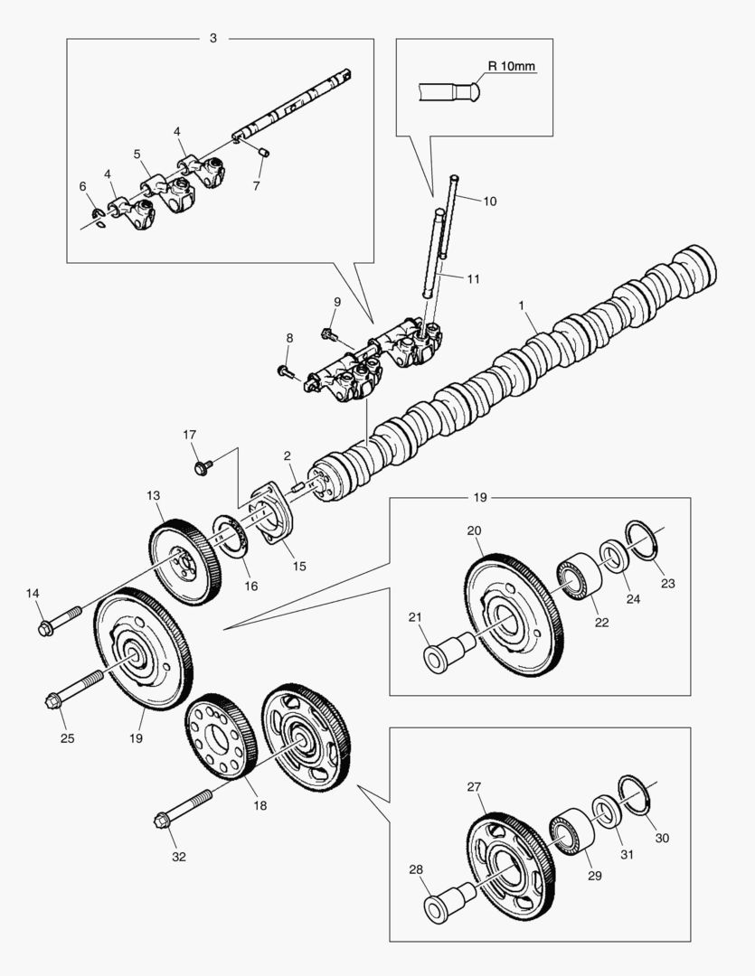 ПРИВОД РАСПРЕДЕЛИТЕЛЬНОГО ВАЛА