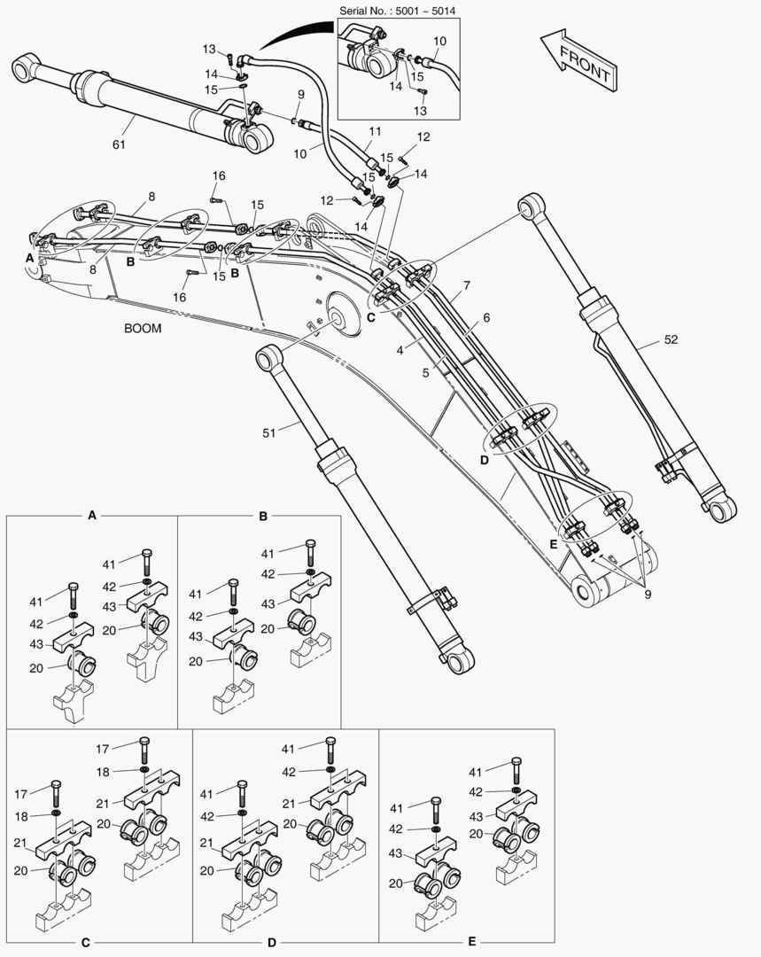 ГИДРОСИСТЕМА СТРЕЛЫ - 4.3 м