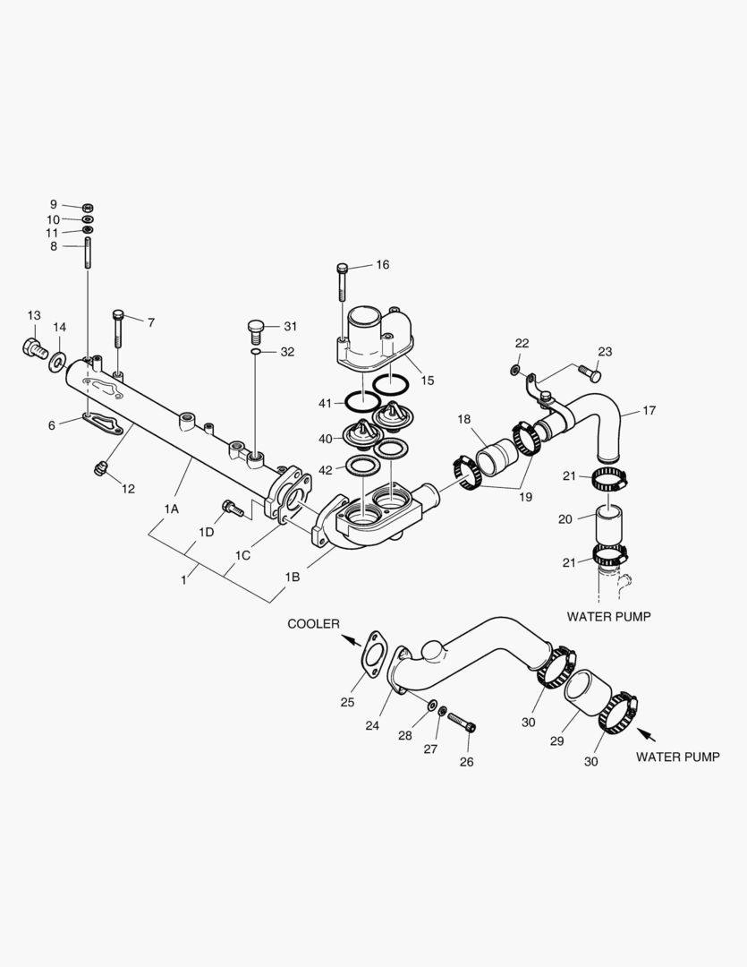 ТРУБА ВОДЯНОГО ОХЛАЖДЕНИЯ