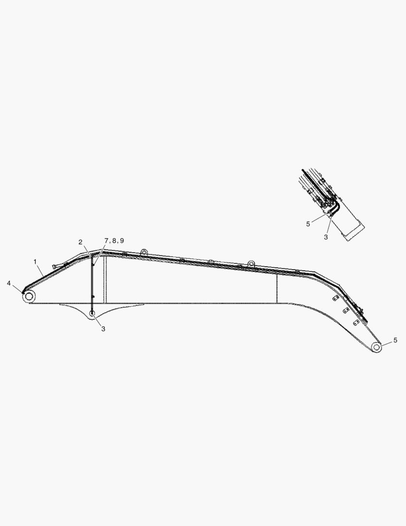 ТРУБОПРОВОД СМАЗОЧНОЙ СИСТЕМЫ - РУКОЯТЬ
