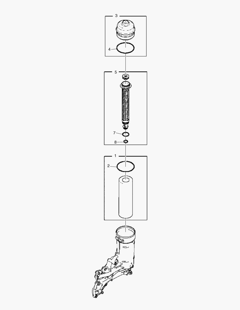 G010-260 SEAL KIT, OIL FILTER