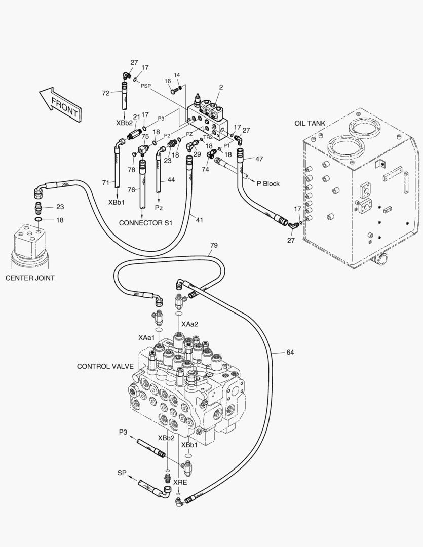 ТРУБОПРОВОД СЕРВОУПРАВЛЕНИЯ(3)