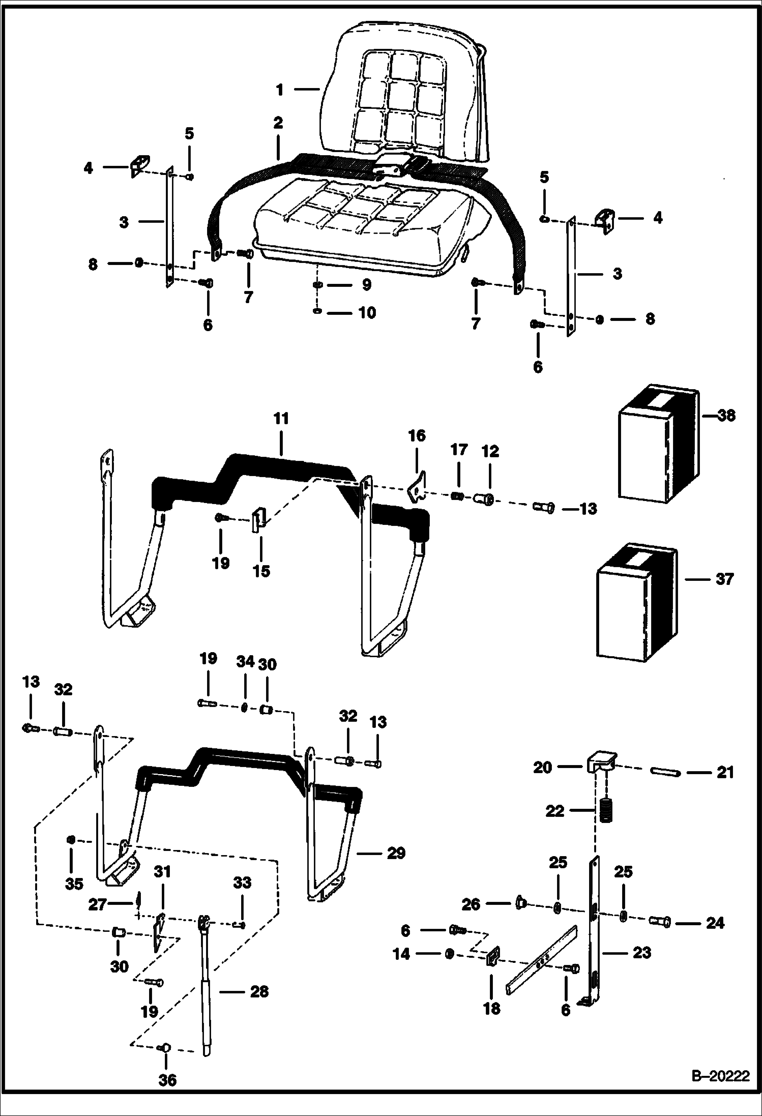 СИДЕНИЕ И ОПОРА СИДЕНЬЯ