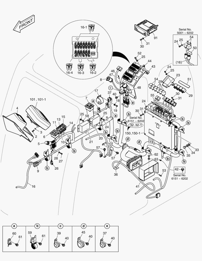 1662 ELECTRIC PARTS - CABIN [6151~]