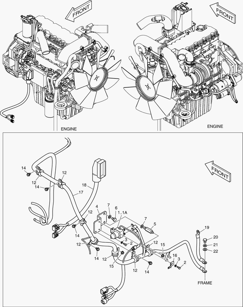 1690 ELECTRIC PARTS - ENGINE [5001 ~5201]