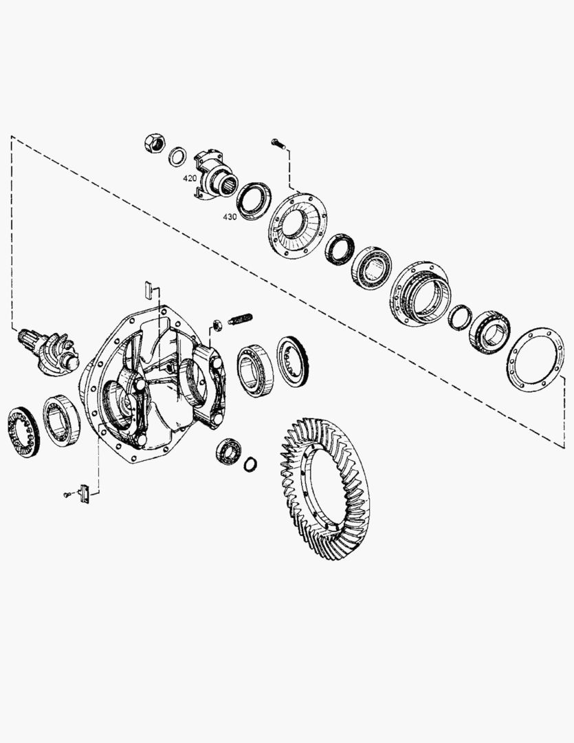 G039-9 DIFFERENTIAL; FRONT [410273~]