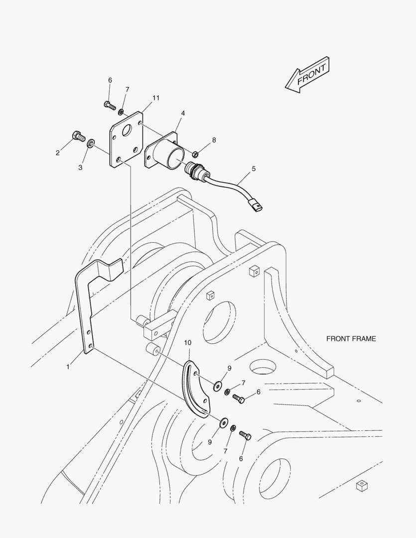 РУКОЯТЬ УДАРНАЯ В СБОРЕ