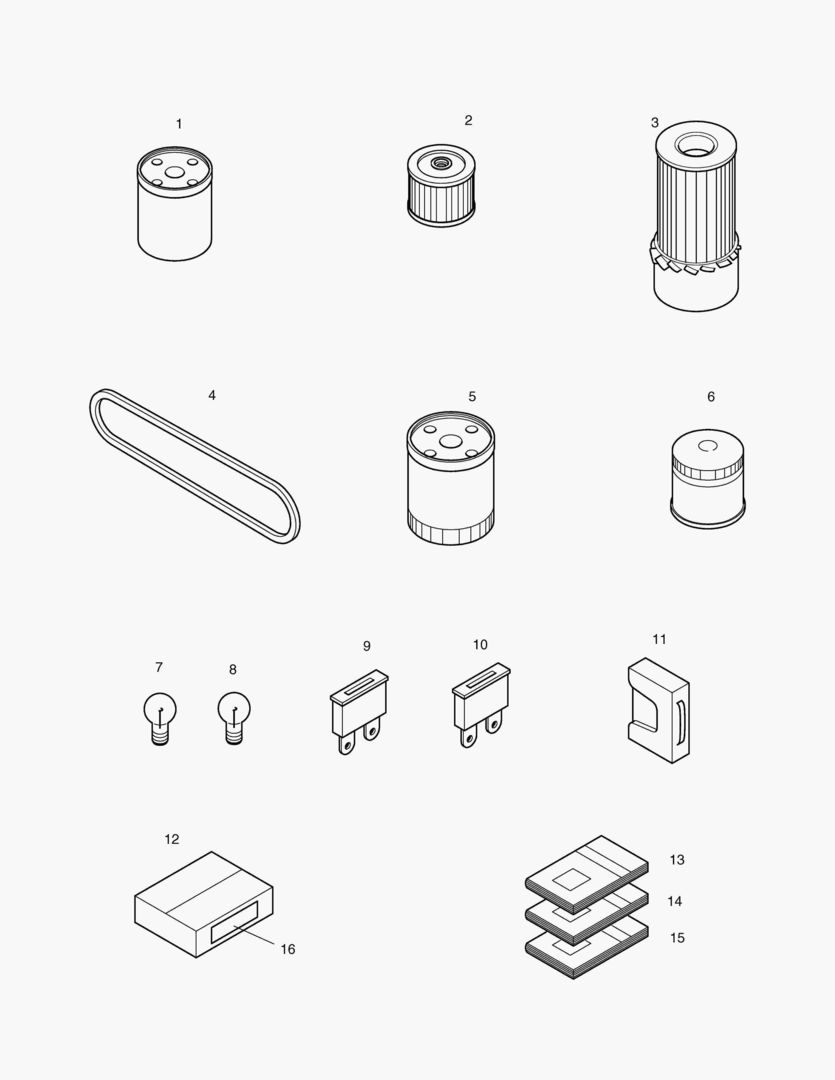 Схема 5110 SPARE PARTS
