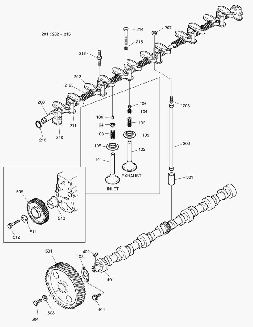 006 VALVE MECHANISM [2001~2011]