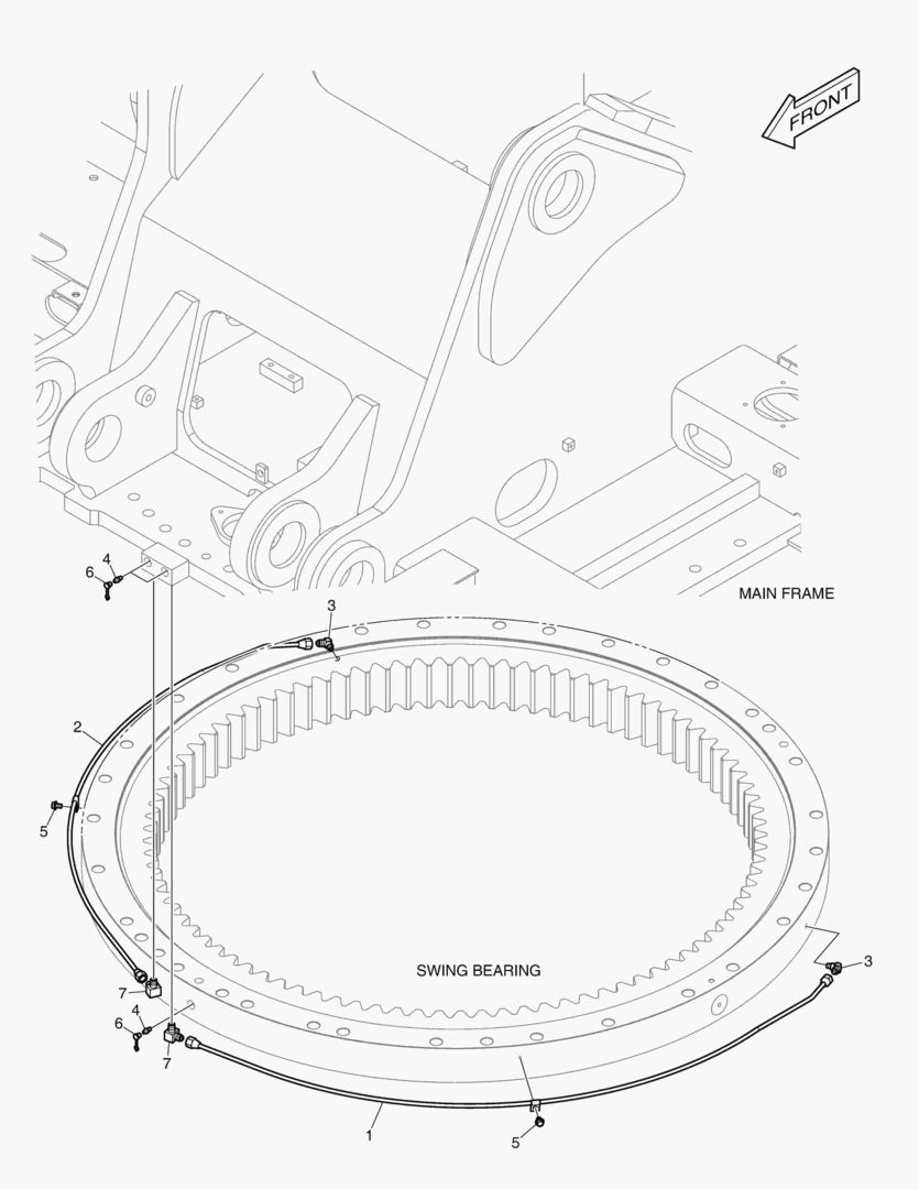 ТРУБОПРОВОД СМАЗОЧНОЙ СИСТЕМЫ