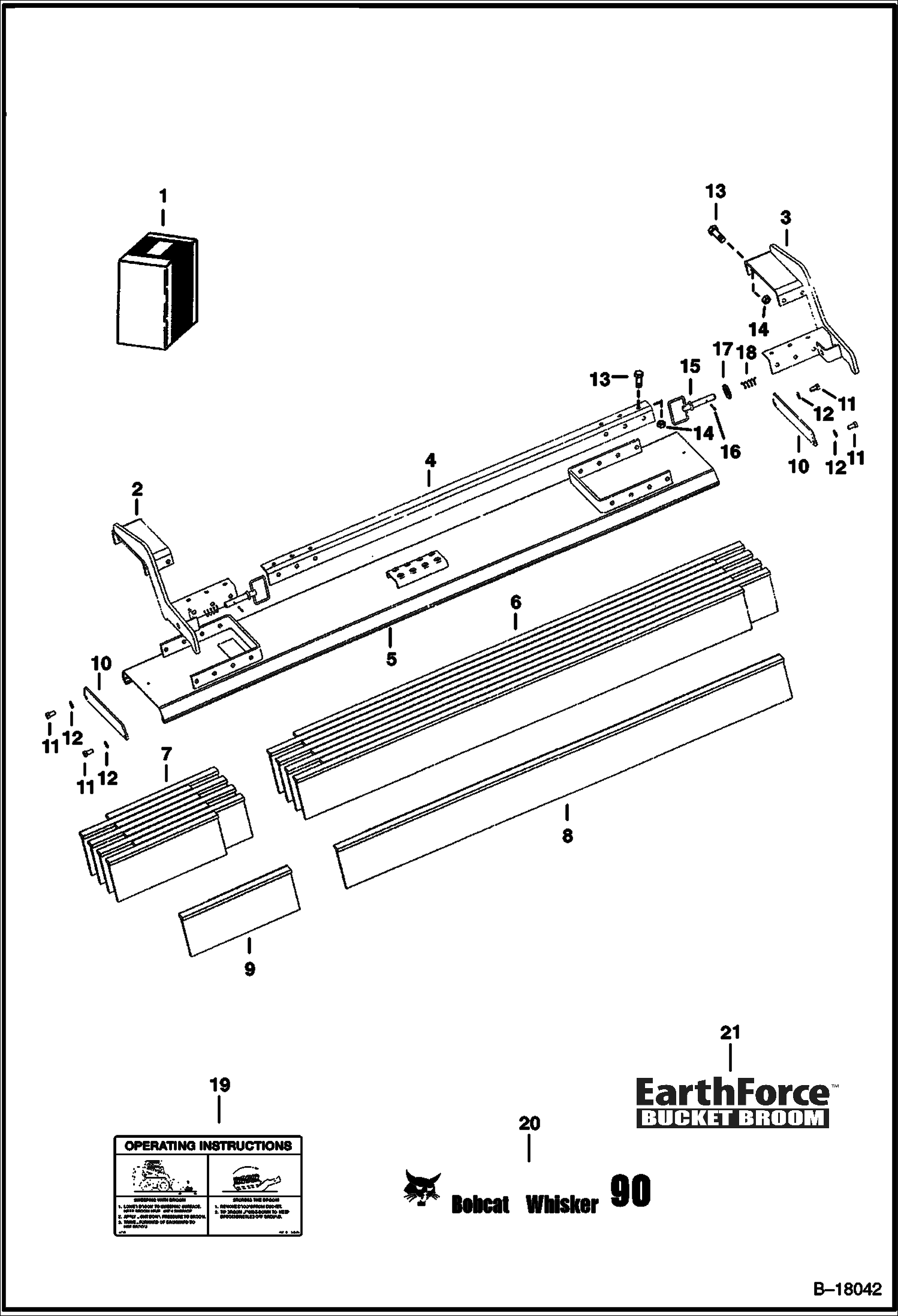 МЕХАНИЧЕСКАЯ ЩЕТКА WHISKER (90-- 8241)