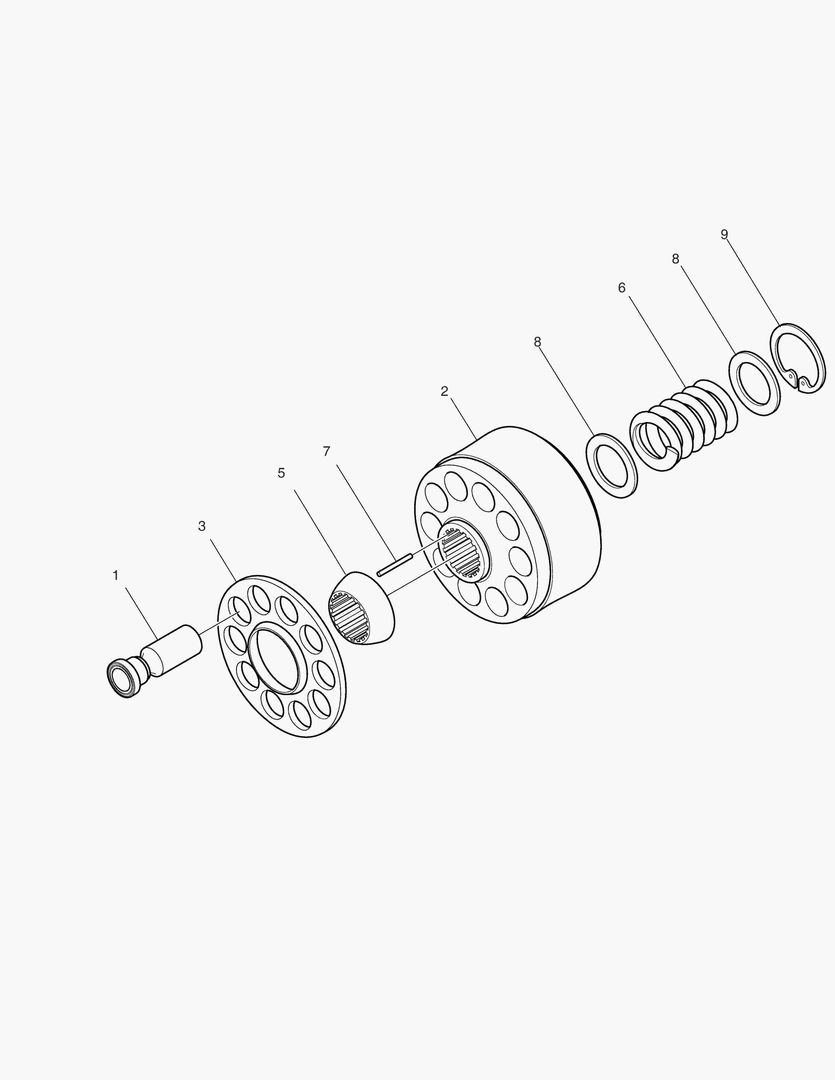 ОСНОВНОЙ НАСОС - РОТОР