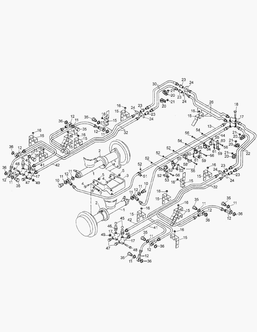 G032-1 BRAKES; HYD. FRONT VEHICLE