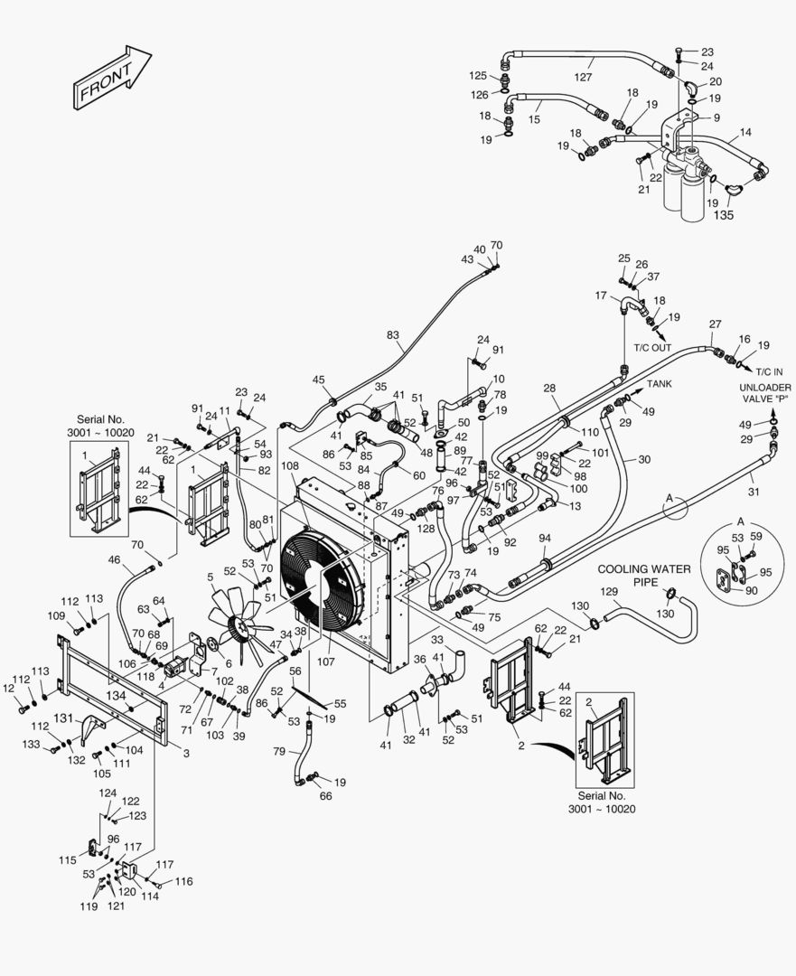 ОХЛАЖДАЮЩИЙ ТРУБОПРОВОД