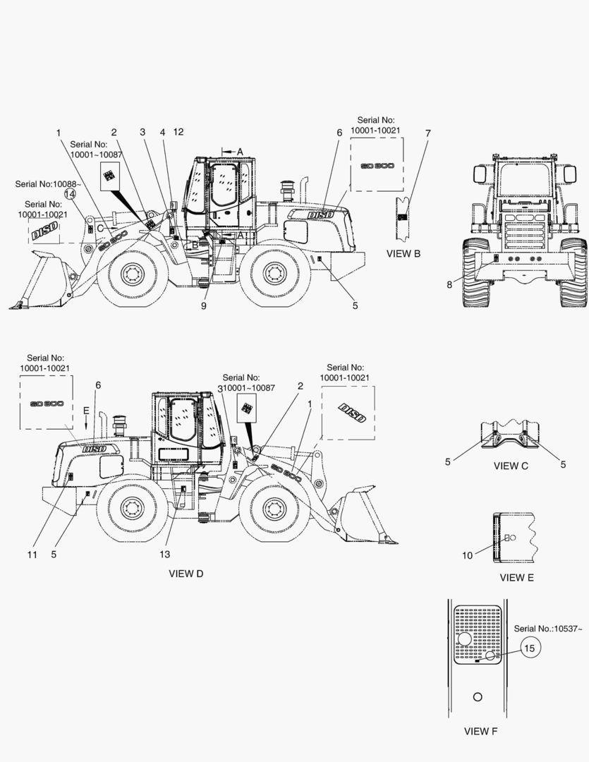 ЗАВОДСКАЯ ТАБЛИЧКА - КОРПУС