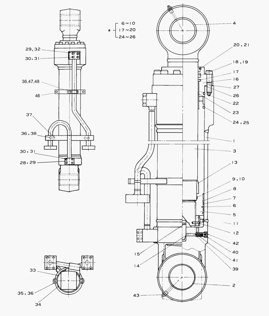 ЦИЛИНДР РУКОЯТИ-5 м РУКОЯТЬ
